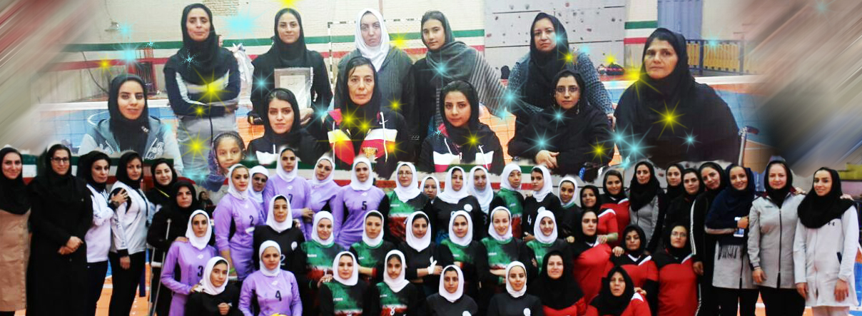 والیبالیست های معلول بانوان کاشان بر سکوی سوم استان